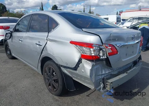 2014 Nissan Sentra Fe+ S/Fe+ Sv/S/Sl/Sr/Sv из США, поврежденный, VIN 3N1AB7AP8EY242733